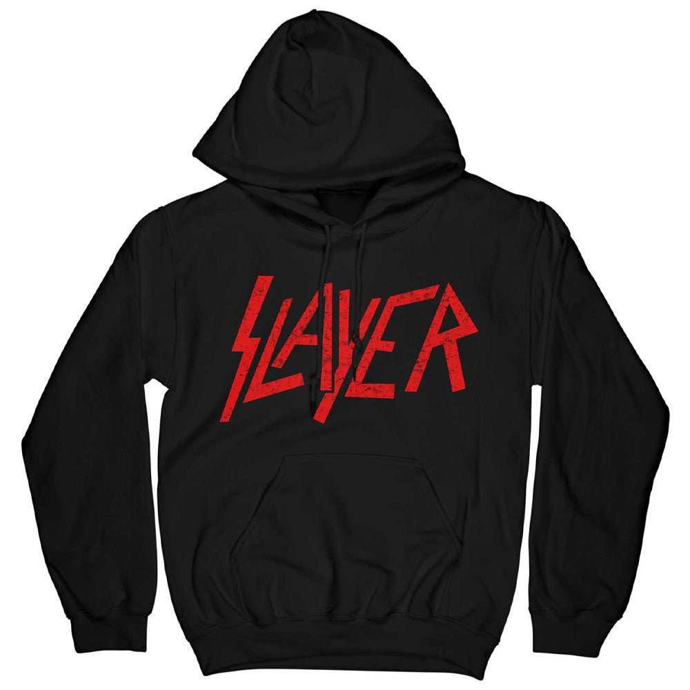 SLAYER スレイヤー - Distressed Logo / パーカー・スウェット / メンズ - PGS